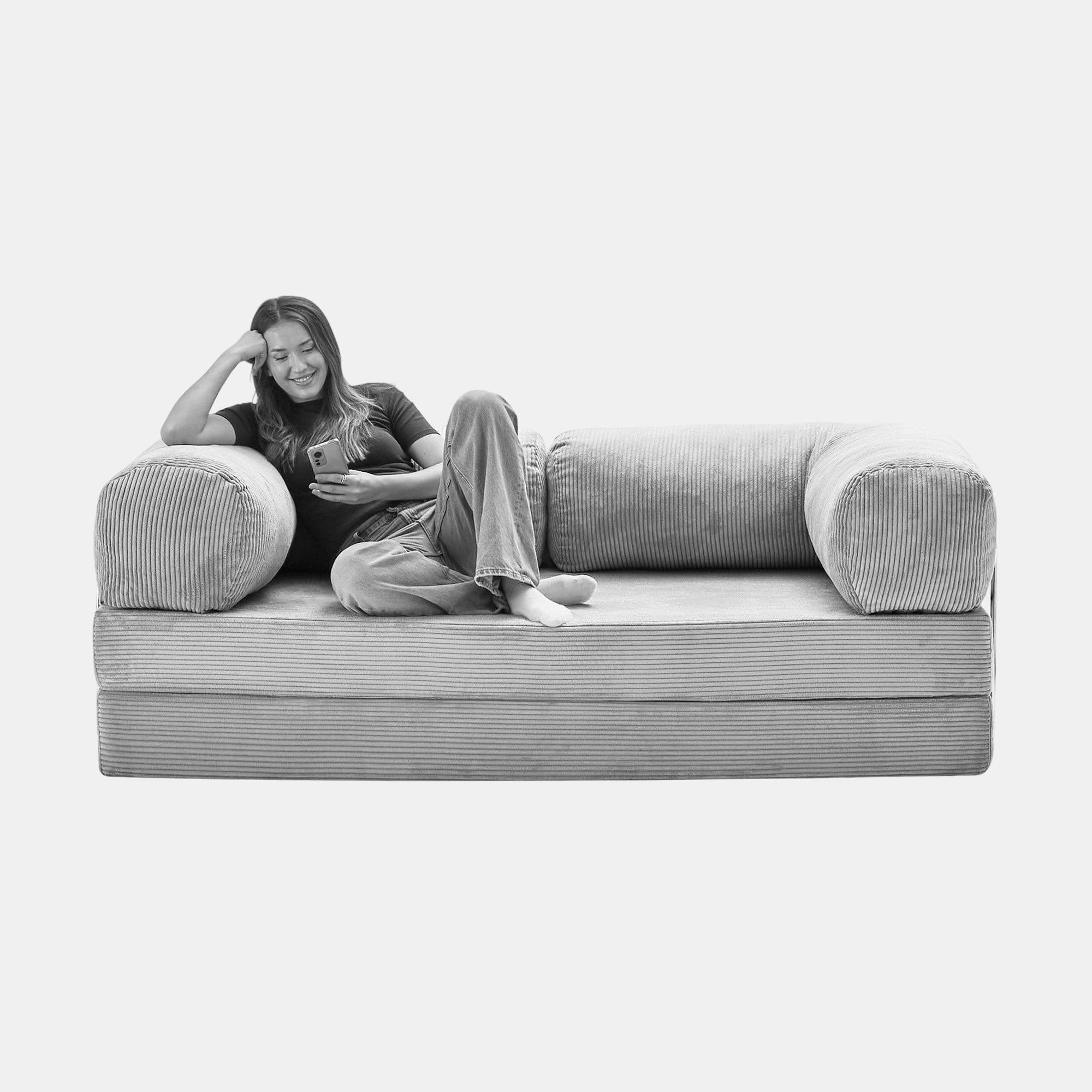 Диван Teddy Премиум Milk | Молочный | col. 000 превью 8