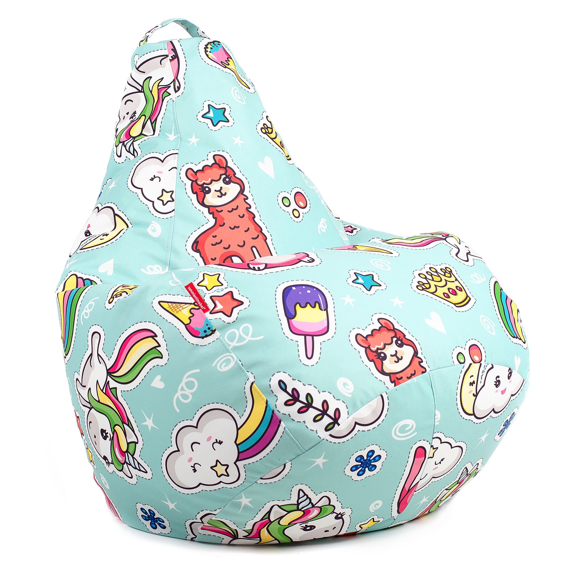 Яркое кресло-груша Бинбэг Кидс Игрушки превью 2