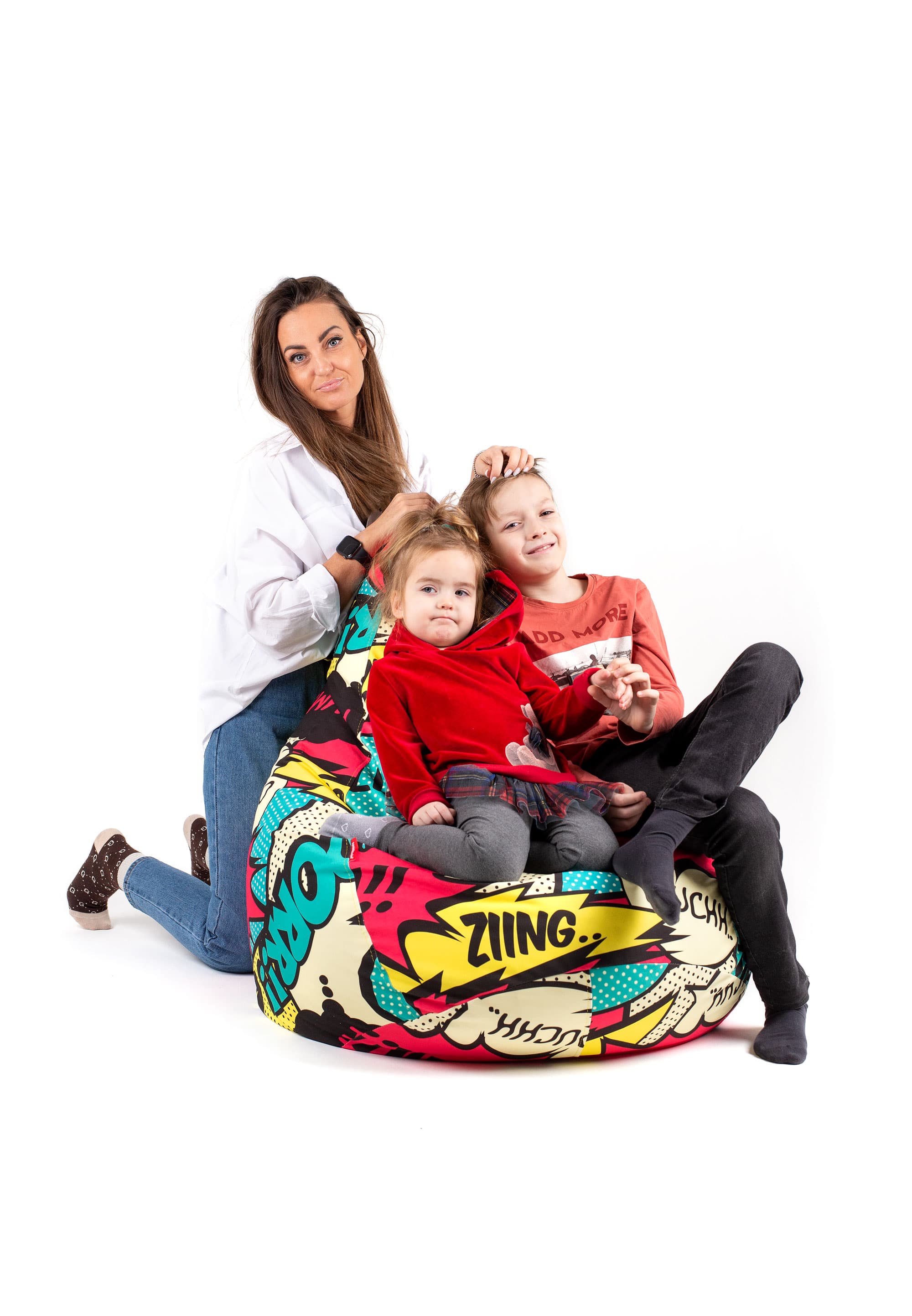 Мягкое кресло Бинбэг Кидс Комикс превью 4