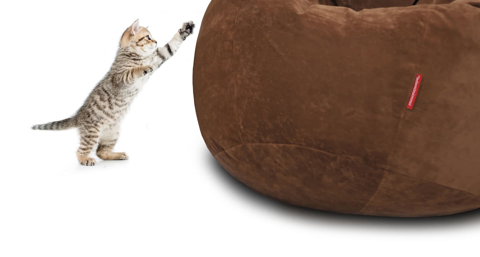 Большое кресло-мешок из еврофлока Босс Юта превью 4