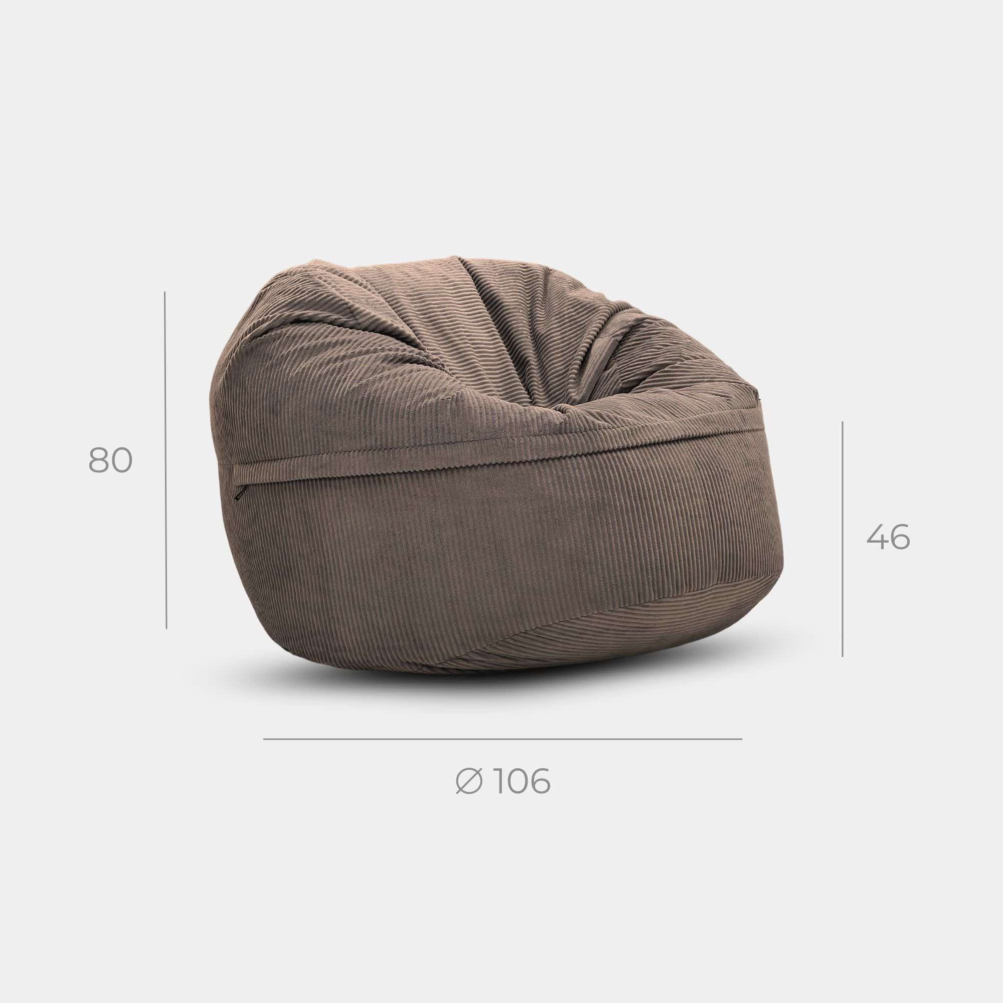 Кресло Oblaco BROWN превью 3