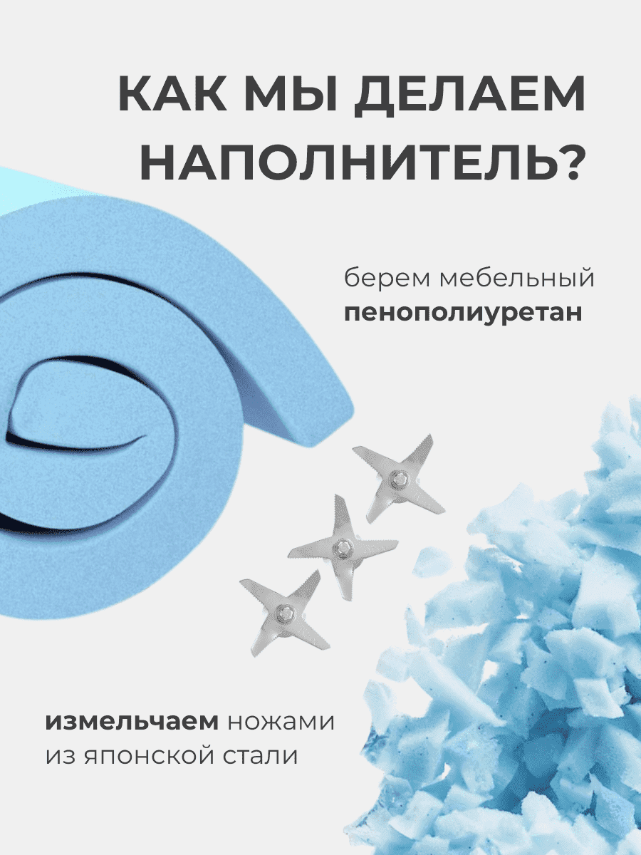 Кресло Облако «108» DENIM превью 18