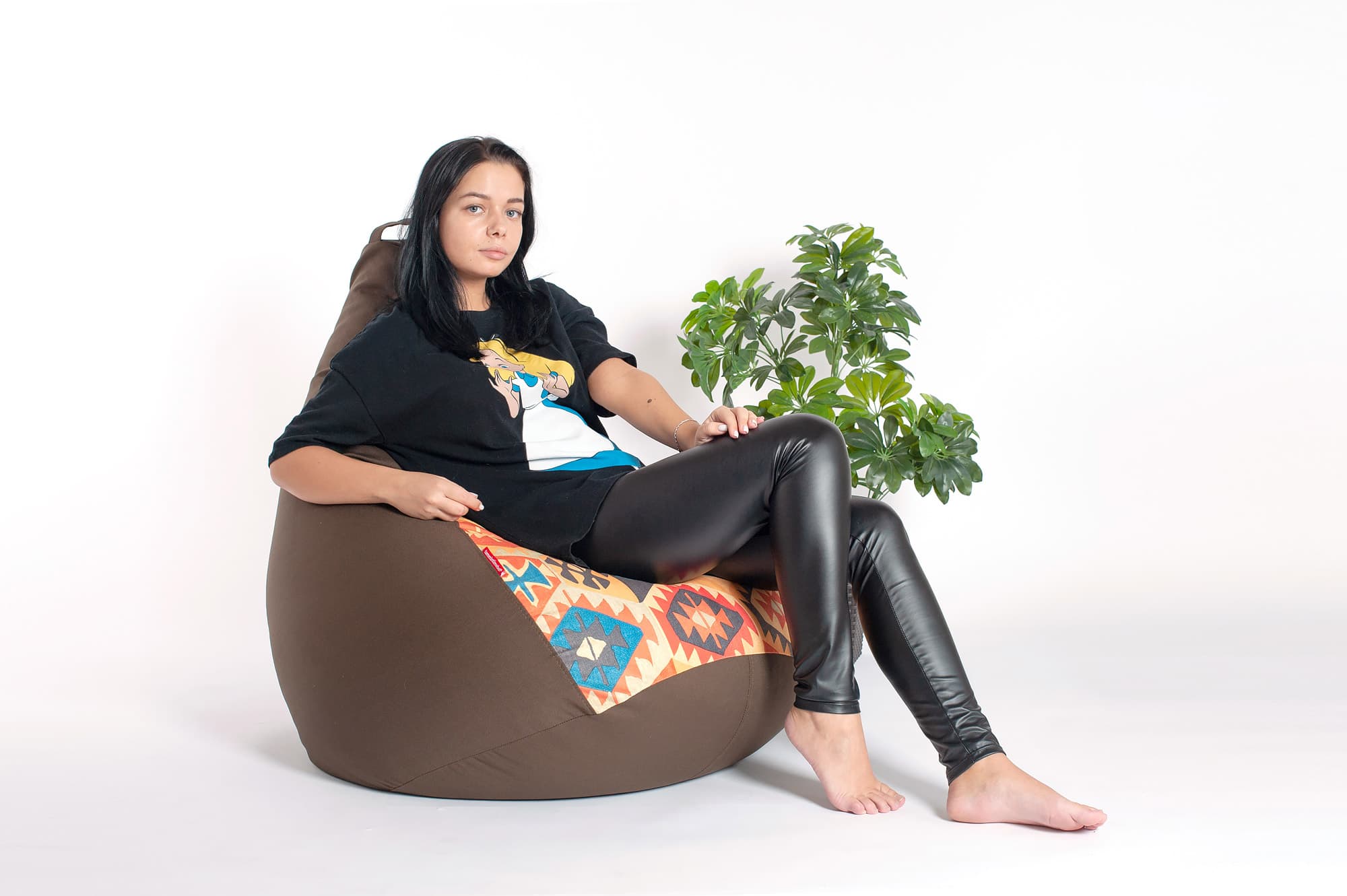 Яркое кресло-мешок Бинбэг Мехико превью 4